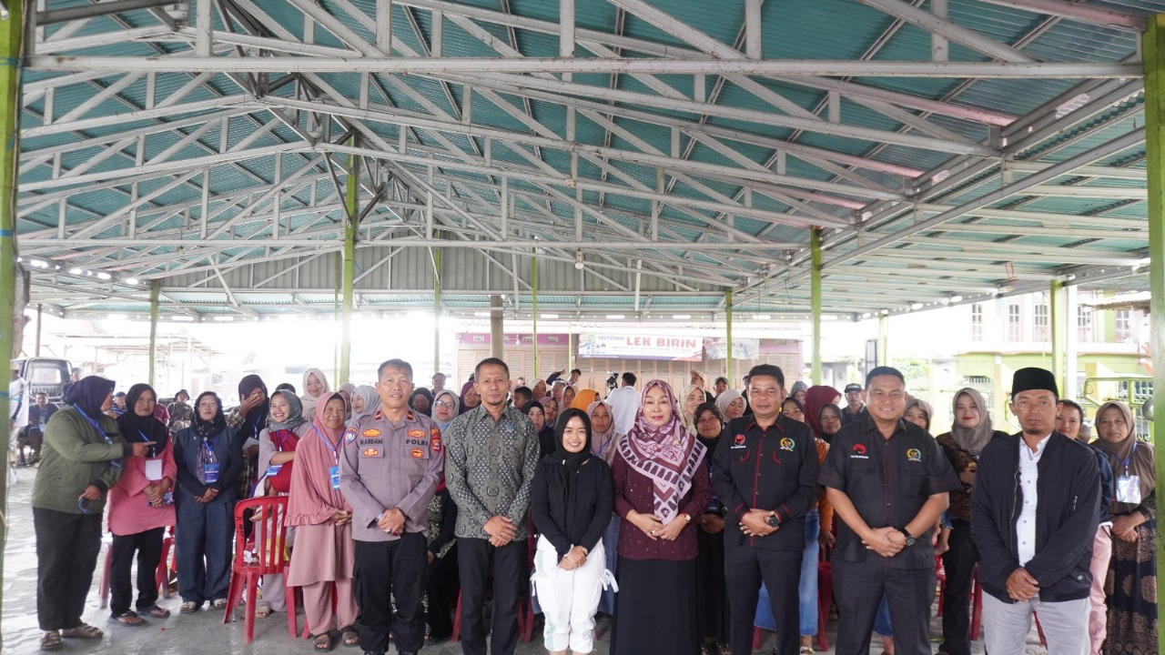Sosialisasi Program Makan Bergizi Gratis Hadir di Desa Sumber Bening Bengkulu. (Foto:ist)