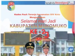 HuT KE -23 KEBUPATEN MUKOMUKO