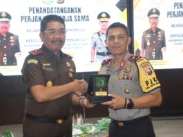 Kapolda Bengkulu Silaturahmi ke Kajati dan Teken PKS, Perkuat Koordinasi Penegakan Hukum