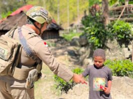 Satgas Damai Cartenz Perketat Patroli di Sinak, Jaga Keamanan Masyarakat Puncak