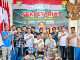 Pengprov PBSI Bengkulu Terima Silaturahmi Pengkot Kota, Muskot Berjalan Lancar Jadi Fokus Laporan