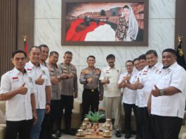 Kapolda Bengkulu Terima Silaturahmi Pengurus PBSI, Bahas Pengamanan Sirkuit Nasional B 2026 di Bengkulu