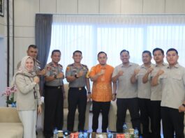 Kapolda Bengkulu Terima Audiensi Kepala Perwakilan Ombudsman RI Provinsi Bengkulu