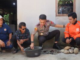 Kapolda Bengkulu Ground Breaking Bedah Rumah ke-82, Wujud Kepedulian Polri untuk Pengemudi Ojol