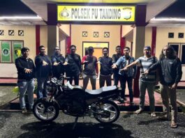 KURANG DARI 24 JAM, TIM URC POLRES REJANG LEBONG AMANKAN MOTOR KAWASAKI NINJA HASIL CURANMOR