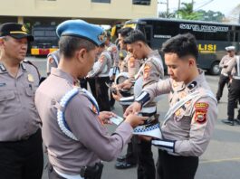 Cek Sikap Tampang dan Kelengkapan Personel, Bidpropam Polda Bengkulu Laksanakan Gaktiblin di Polresta Bengkulu
