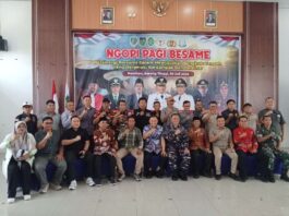 NGOPI PAGI BESAME JADI AJANG SILATURAHMI KESBANGPOL BENTENG DENGAN LSM SE-BENGKULU TENGAH