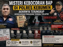 Misteri Kebocoran BAP di Polres Kebumen Akhirnya Terungkap Berdasarkan Pengakuan Terduga Terlapor