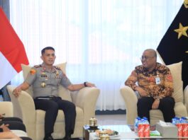 Kapolda Bengkulu Terima Silaturahmi dan Audiensi Dirut Bank Bengkulu