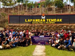 Dari Barista ke Penembak: Wartawan BI Bengkulu Jalani Latihan Menembak di Brimob RL