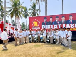 DIKLAT LASKAR GERINDRA BENGKULU 2026 RAMPUNG, 265 PEMUDA DISIAPKAN KE PANGGUNG POLITIK
