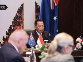 POLRI-AFP PERKUAT KERJA SAMA HADAPI KEJAHATAN TRANSNASIONAL DALAM SOM KE-14 DI BALI