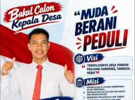 Pilkades Pondok Panjang, Hendra Taufik Hal Hidayat Nomor Urut 2 Tawarkan Tata Kelola Bersih dan Bantuan Hukum Gratis