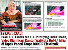 Terungkap Pakai KBLI Limbah dan KBLI 2020 yang Sudah Dicabut, Video Klarifikasi Kantor Walikota Rp14,4 M di Tapak Paderi Tanpa KKKPR Elektronik